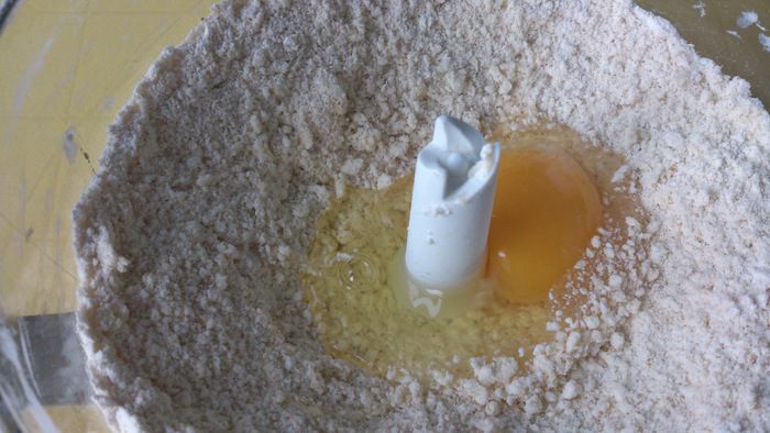 Галета с клюквой на творожном тесте