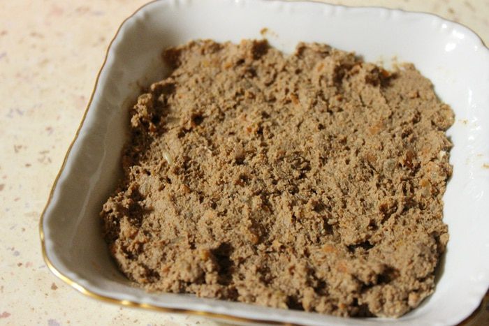 Паштет с черносмородиновым желе