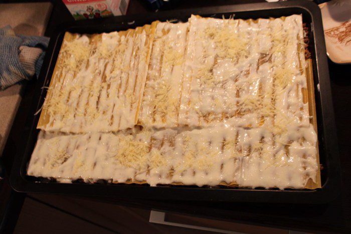 Лазанья по-милански