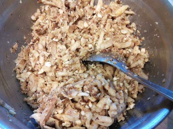 Орехово-яблочный пирог «Вкус осени» 