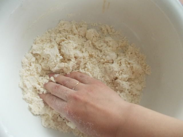 Лагман с тянутой лапшой 
