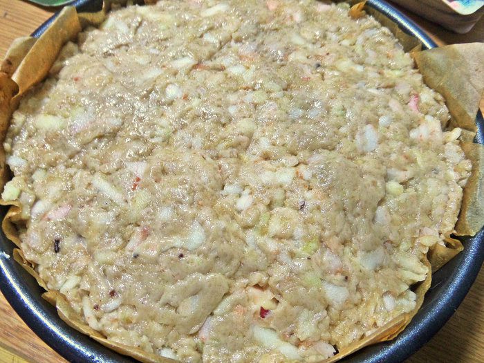 Пирог яблочный (без яиц)