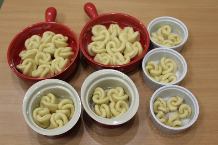 Булочки сдобные кружевные