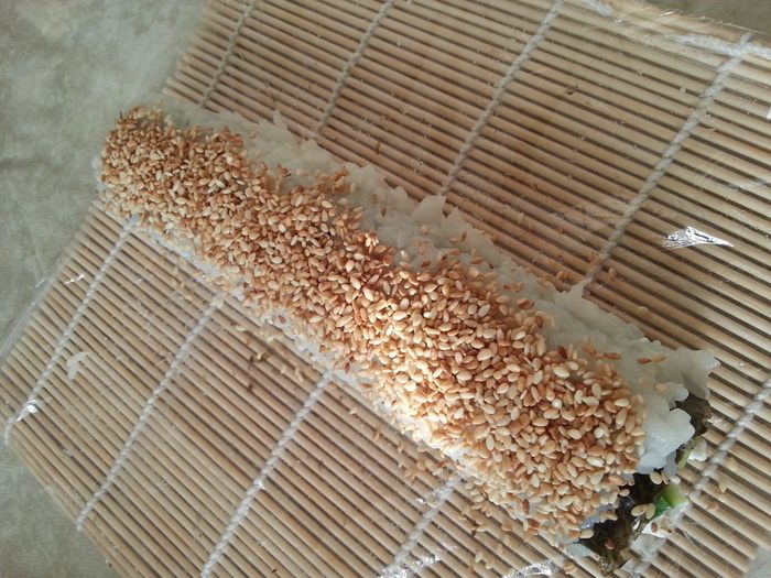 Роллы &amp;quot;Разбитое сердце самурая&amp;quot; + легкий способ варки риса