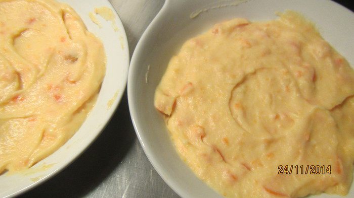 Картофельная запеканка  с брокколи и грибами