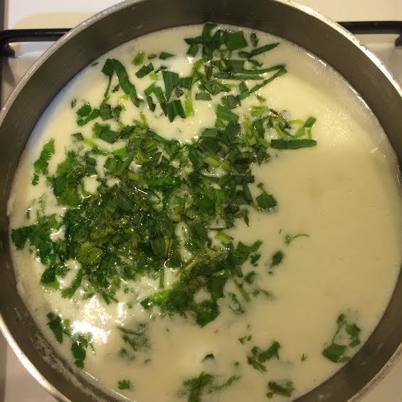 Мацвнис Шечаманди (Суп из мацони)
