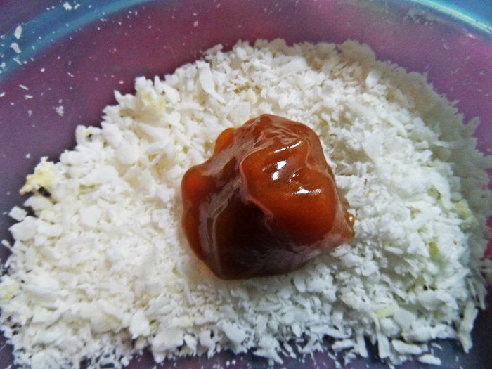 Ириски в кокосовой стружке