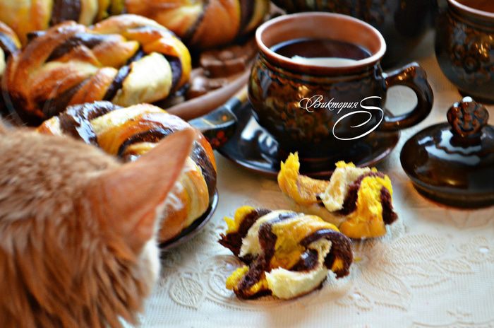 Разноцветные булочки «Веселая карусель»