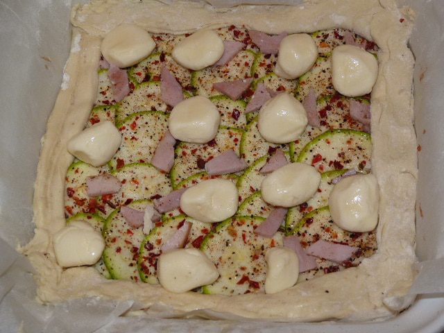 Пирог с цукини