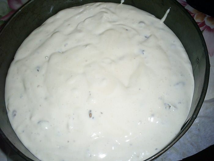 Медово-ореховый бисквит