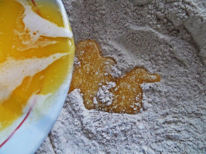 Пряники с брусникой на цельнозерновой муке