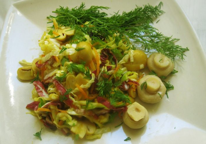 Диетический салат «Нескромная скромность»