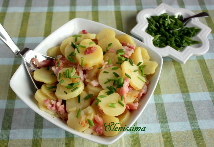 Немецкий картофельный салат