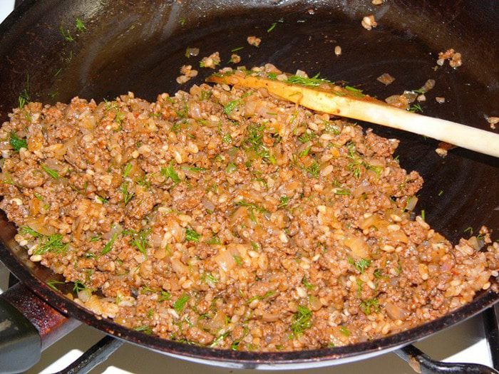 Фаршированные кабачки по рецепту турецкой свекрови (kabak dolması)