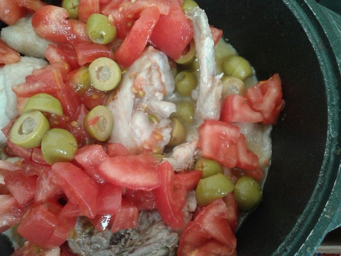 Курица по-охотничьи 