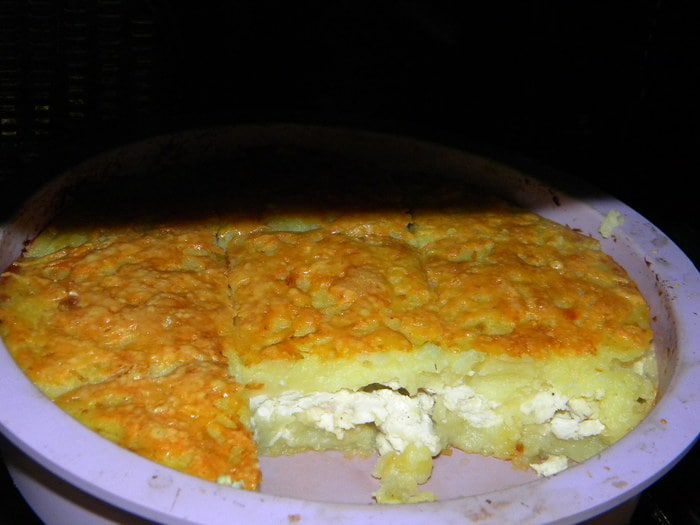 Запеканка Пармантье с курицей