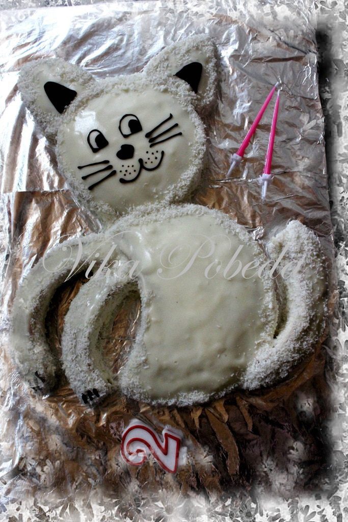 Детский торт &amp;quot;Котик&amp;quot;