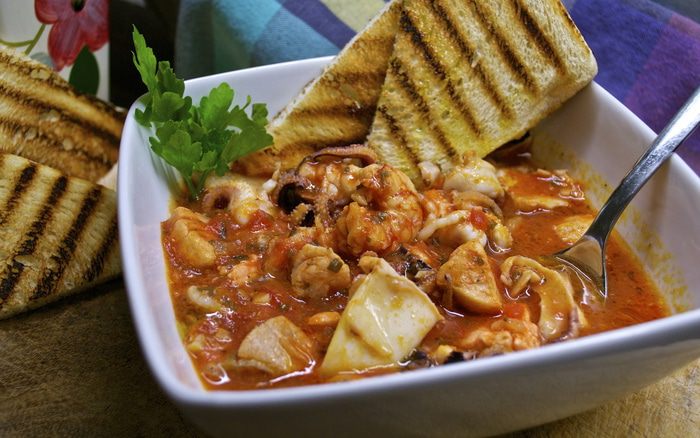 &amp;quot;Супчик&amp;quot; из морепродуктов (Zupetta di mare)