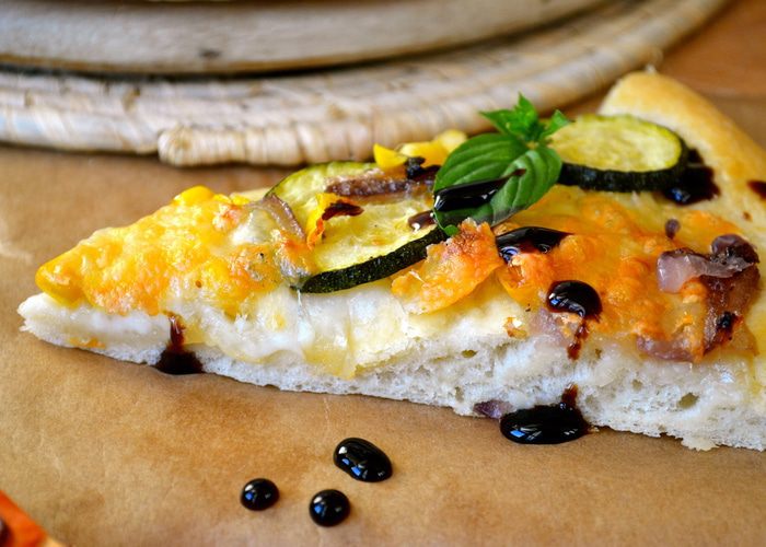 Пицца &amp;quot;Летняя&amp;quot; с цукини и кукурузой