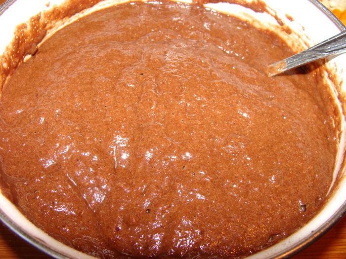 Постное брауни с кешью за 10 минут