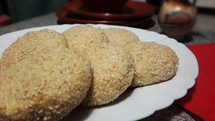 Сырники с кунжутом в духовке
