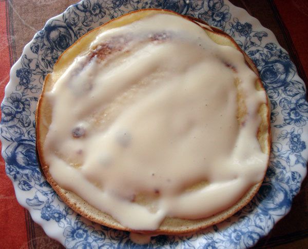 Блинный тортик с медовым кремом