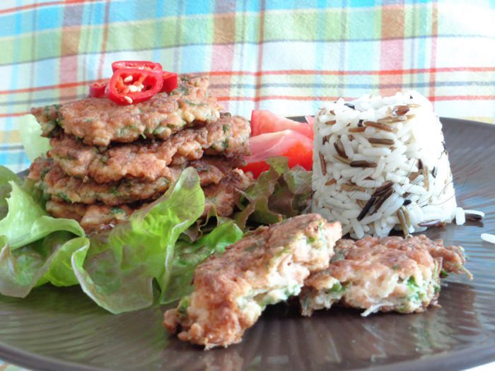 Рыбные котлеты из лосося по-скандинавски
