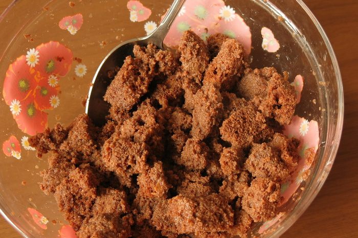Семифредо из маскарпоне на шоколадно-кофейном ганаше