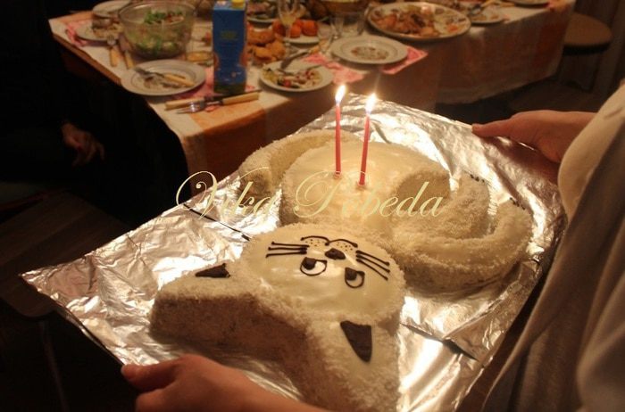 Детский торт &amp;quot;Котик&amp;quot;