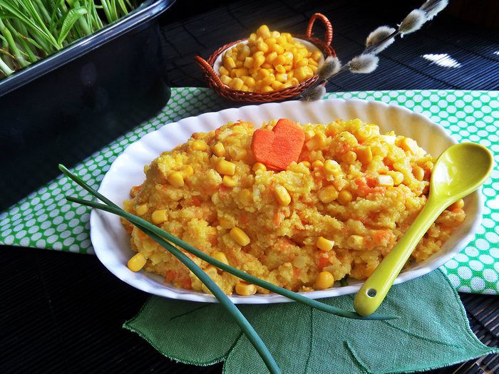 Каша «двойная кукуруза»