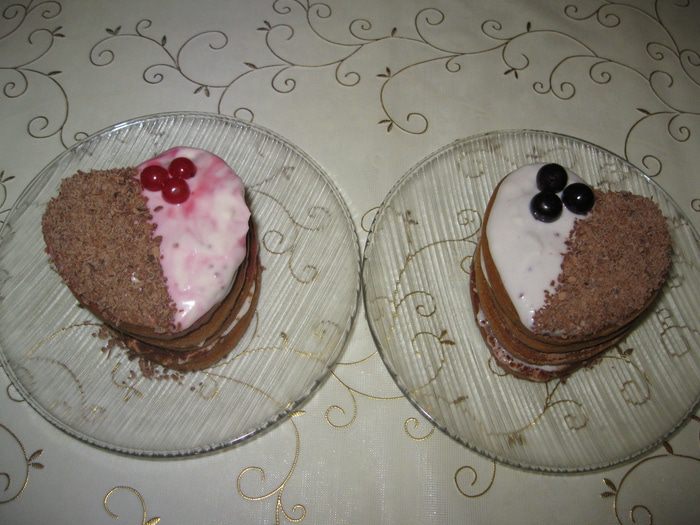 Тирамису &amp;quot;Для Двоих&amp;quot;, с красной и черной смородиной