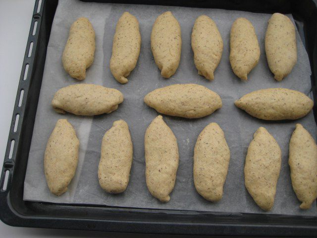 Гречневые пирожки с луком и яйцом