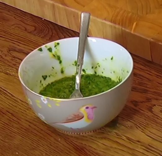 Трехцветный омлет 