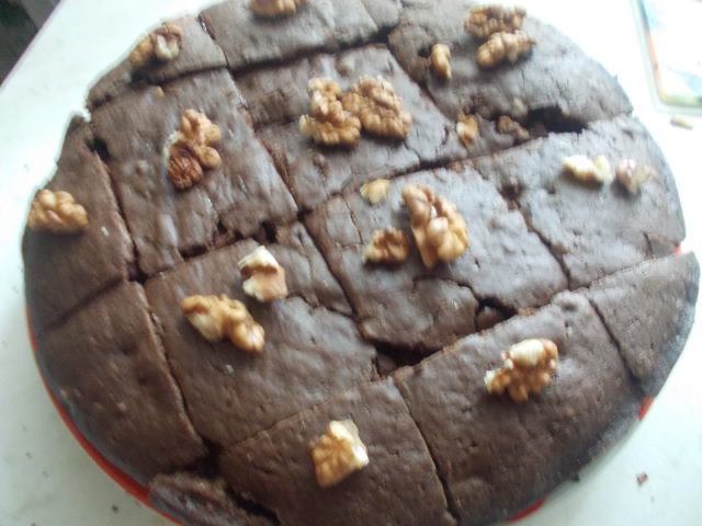 Пирог с орехами