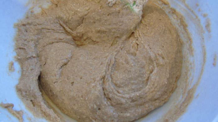Маффины с яблоком из цельнозерновой муки