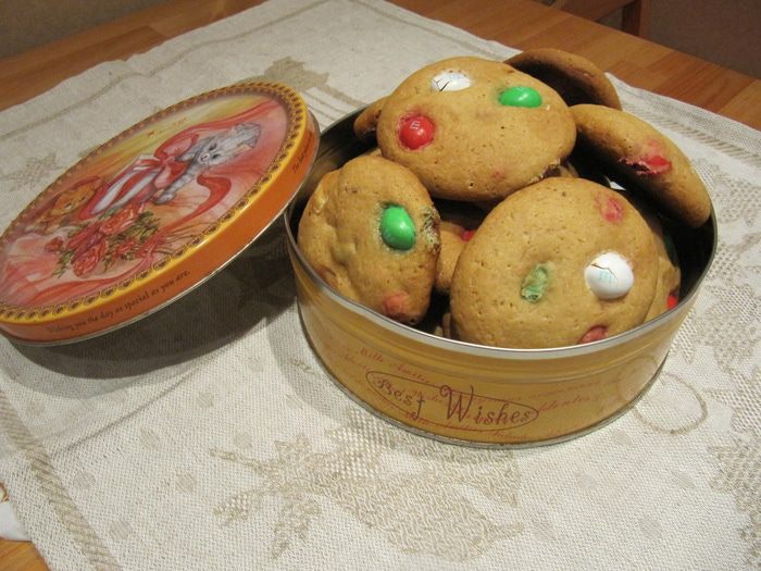 Печенье с M&amp;amp;M&amp;#39;s