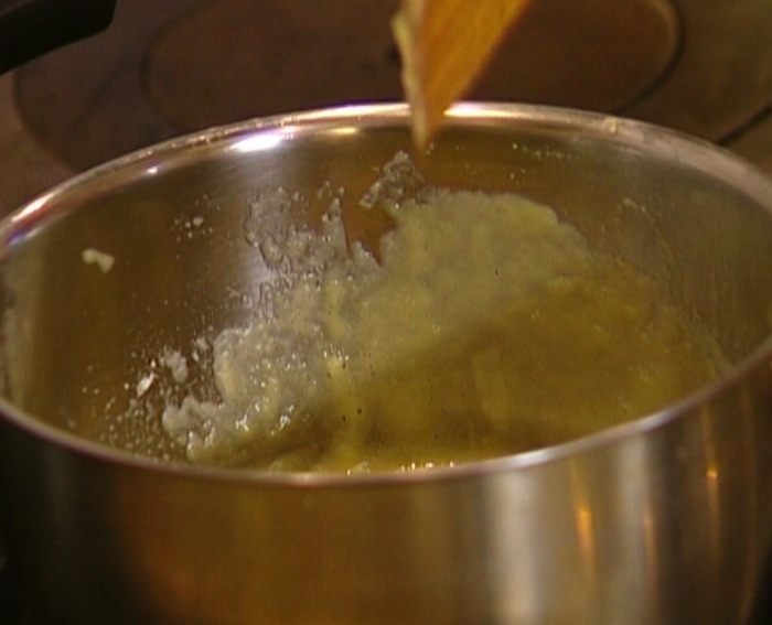 Сырное суфле c пряностями