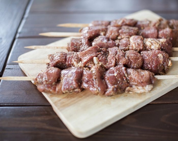 Классический шашлык из свинины 