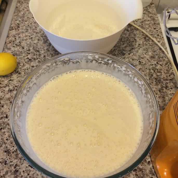 Кекс с малиной