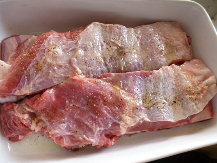 Томленые говяжьи ребра по Дж. Оливеру