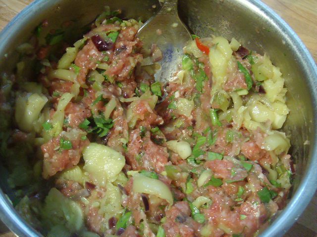 Фаршированный цукини