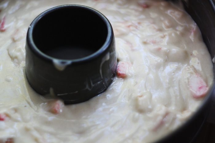 Яблочный кекс