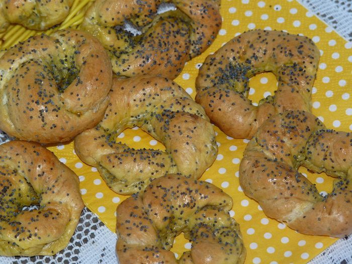 Польские бублики «Обваранки с маком»