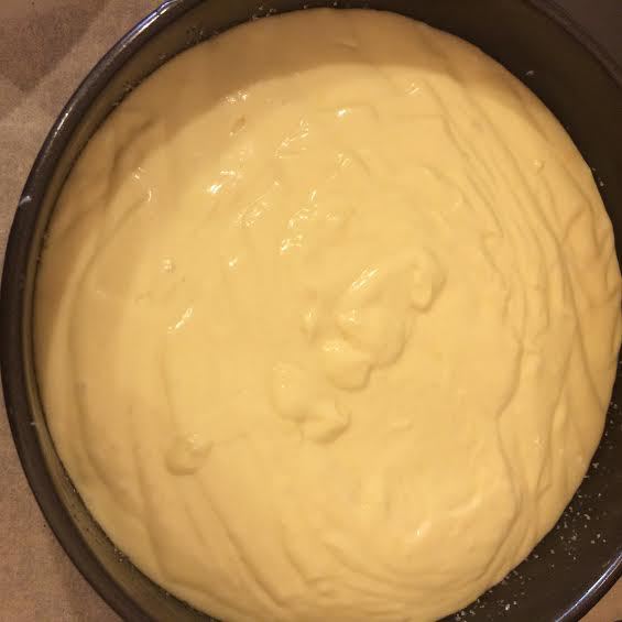 Перевернутый черничный пирог