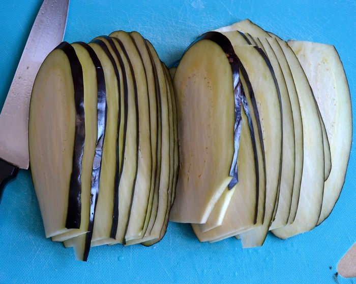 Баклажанный рулет (Polpettone di melanzane)