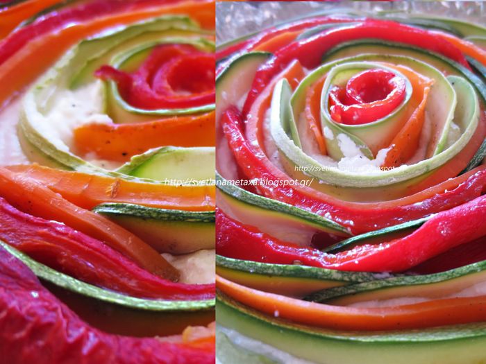 Провансальский пирог &amp;quot;Краски лета&amp;quot;  (Tarte provençale)