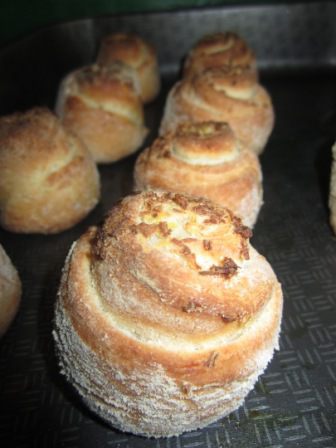 Булочки с имбирем и кокосовым маслом