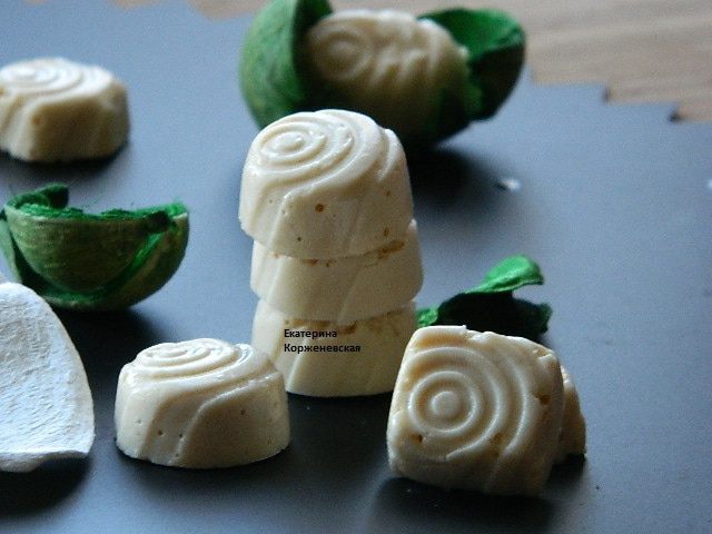 Желейно-творожные конфеты