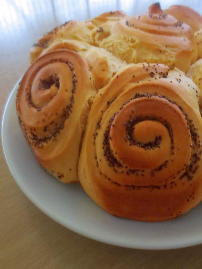 Булочки со сливочным кремом