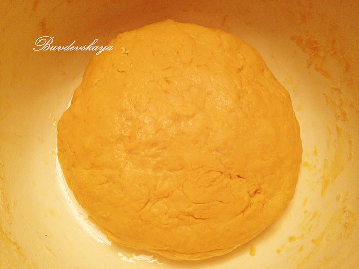 Тыквенный отрывной кекс